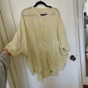 free people cover up shirt